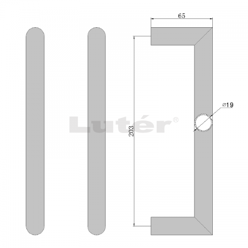 700-12 Pull Handle